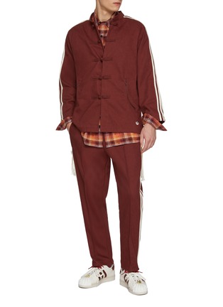 Figure View - Click To Enlarge - ADIDAS - X CLOT Cotton Twill Track Pants