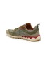 Detail View - Click To Enlarge - FLOWER MOUNTAIN - Puerh Uni Limited Edition Suede Technical Fabric Men's Sneakers