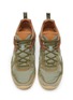 Figure View - Click To Enlarge - FLOWER MOUNTAIN - Puerh Uni Limited Edition Suede Technical Fabric Men's Sneakers
