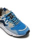 Detail View - Click To Enlarge - FLOWER MOUNTAIN - Yamano 3 Uni Suede Nylon Men's Sneakers