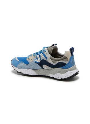 Detail View - Click To Enlarge - FLOWER MOUNTAIN - Yamano 3 Uni Suede Nylon Men's Sneakers