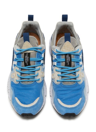 Figure View - Click To Enlarge - FLOWER MOUNTAIN - Yamano 3 Uni Suede Nylon Men's Sneakers