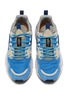 Figure View - Click To Enlarge - FLOWER MOUNTAIN - Yamano 3 Uni Suede Nylon Men's Sneakers