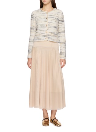 Figure View - Click To Enlarge - CRUSH COLLECTION - Lace A-Line Skirt