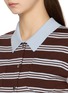 Detail View - Click To Enlarge - CRUSH COLLECTION - Striped Wool Shirt