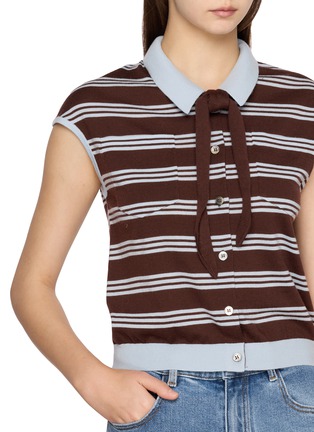  - CRUSH COLLECTION - Striped Wool Shirt