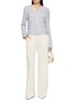 Figure View - Click To Enlarge - CRUSH COLLECTION - V-necck Knitted Bouclé Jacket