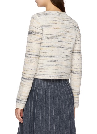 Back View - Click To Enlarge - CRUSH COLLECTION - Gradient Crewneck Jacket