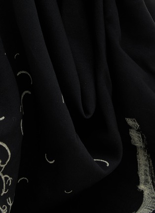 Detail View - Click To Enlarge - Y'S - Mini Wool Gabardine Furoshiki Bag