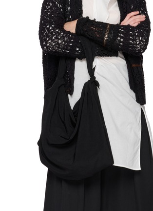 Figure View - Click To Enlarge - Y'S - Crepe De Chine Furoshiki Bag