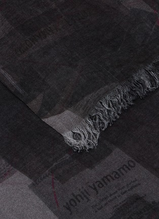 Detail View - Click To Enlarge - YS ACCESSORIES - Printed Scarf