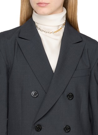 Figure View - Click To Enlarge - SACAI - Scarf Necklace