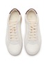 Detail View - Click To Enlarge - BRUNELLO CUCINELLI - Leather Suede Men's Sneakers