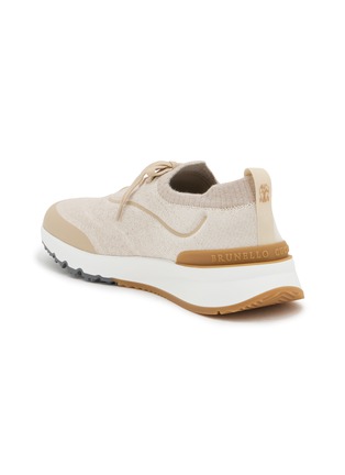  - BRUNELLO CUCINELLI - Cotton Knit Men's Sneakers