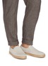 Figure View - Click To Enlarge - BRUNELLO CUCINELLI - Suede Slip-on Espadrilles