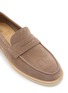 Detail View - Click To Enlarge - BRUNELLO CUCINELLI - Suede Penny Loafers