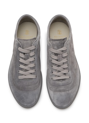 Detail View - Click To Enlarge - BRUNELLO CUCINELLI - Suede Men's Sneakers