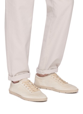 Figure View - Click To Enlarge - BRUNELLO CUCINELLI - Suede Men's Sneakers