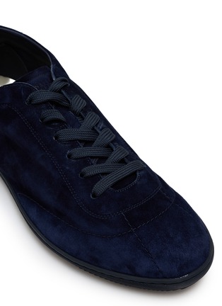 Detail View - Click To Enlarge - BRUNELLO CUCINELLI - Suede Men's Sneakers
