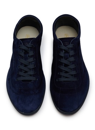 Figure View - Click To Enlarge - BRUNELLO CUCINELLI - Suede Men's Sneakers