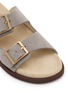 Detail View - Click To Enlarge - BRUNELLO CUCINELLI - Suede Slipper Slides
