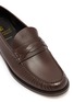 Detail View - Click To Enlarge - BRUNELLO CUCINELLI - Penny Strap Leather Loafers