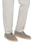 Figure View - Click To Enlarge - BRUNELLO CUCINELLI - Suede Derby Shoes
