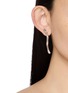 Figure View - Click To Enlarge - ANN DEMEULEMEESTER - Usva Futuristic Fine Thorn Earrings
