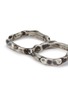Detail View - Click To Enlarge - ANN DEMEULEMEESTER - Lenja Futuristic Fine Thorn Double Ring — Size 53