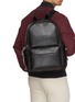 Figure View - Click To Enlarge - BRUNELLO CUCINELLI - Travel Leather Backpack