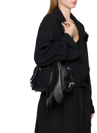 Front View - Click To Enlarge - 90169 - Small Audun Leather Shoulder Bag