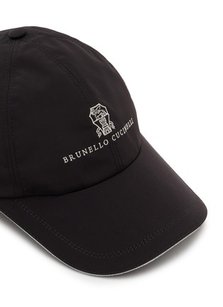 Detail View - Click To Enlarge - BRUNELLO CUCINELLI - Logo Embroidery Baseball Cap