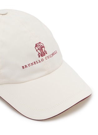Detail View - Click To Enlarge - BRUNELLO CUCINELLI - Logo Embroidery Baseball Cap