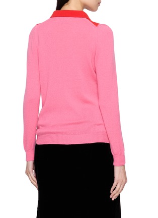 Back View - Click To Enlarge - LA FETICHE - Lory Polo Wool Knit Sweater