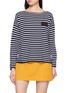 LA FETICHE Leo Striped Cotton Wool Sweater
