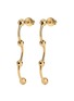 Detail View - Click To Enlarge - SARAH EISMAN STUDIO - Chain Lith 18K Gold Earrings