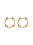 Detail View - Click To Enlarge - SARAH EISMAN STUDIO - Chain Lith 18K Gold Earrings