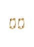 SARAH EISMAN STUDIO Chain Lith 18K Gold Earrings
