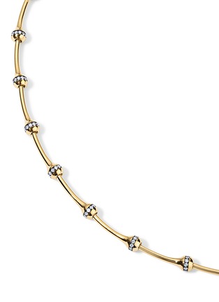 Detail View - Click To Enlarge - SARAH EISMAN STUDIO - Chain Lith 18K Gold Diamond Necklace