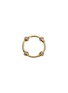 Detail View - Click To Enlarge - SARAH EISMAN STUDIO - Chain Lith 18K Gold Diamond Ring — US 7