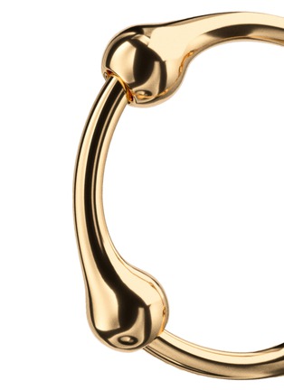 Detail View - Click To Enlarge - SARAH EISMAN STUDIO - Chain Lith 18K Gold Ring — US 7