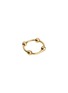 SARAH EISMAN STUDIO Chain Lith 18K Gold Ring — US 7
