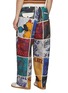 Back View - Click To Enlarge - KHOKI - All Over Patchwork Pants