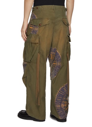 Back View - Click To Enlarge - KHOKI - Tie Dye Cargo Pants