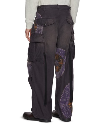 Back View - Click To Enlarge - KHOKI - Tie Dye Cargo Pants