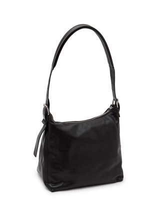 Detail View - Click To Enlarge - LEMAIRE - Small Belted Leather Hobo Bag