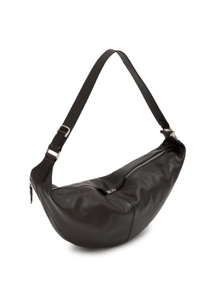 Detail View - Click To Enlarge - LEMAIRE - Quiver Clip Grained Leather Bag