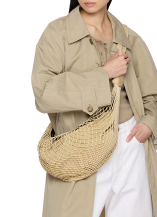 Figure View - Click To Enlarge - LEMAIRE - x Filt Croissant Shoulder Bag