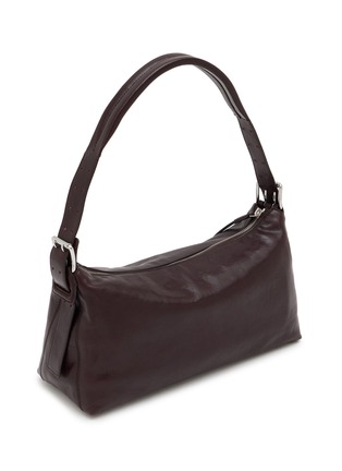 Detail View - Click To Enlarge - LEMAIRE - Belted Baguette Paper Lux Leather Handbag