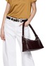 Figure View - Click To Enlarge - LEMAIRE - Belted Baguette Paper Lux Leather Handbag